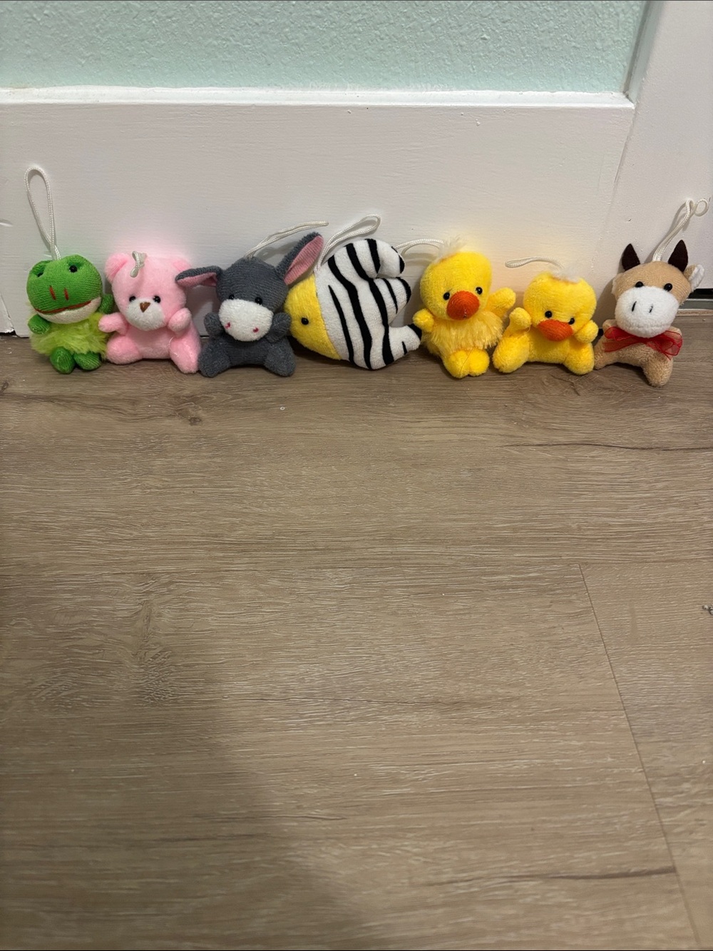 Plush Bag Charm Set – Kids Accessories